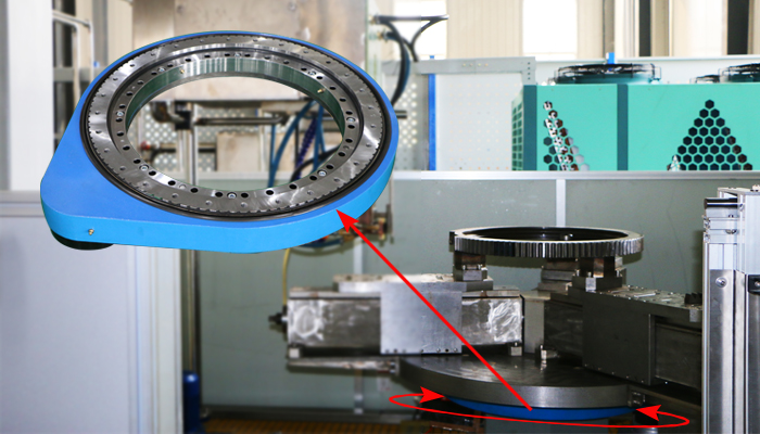機床旋轉平臺轉盤軸承應用
